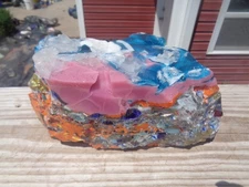 Glass Rock Slag Pretty Multi Colored 10.0 lbs YY64 Landscaping Rocks Aquarium