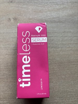 Timeless Skin Care Matrixyl 3000 Serum 1 oz. New Sealed Bottle