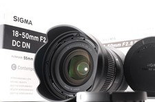 Sigma 18-50mm F/2.8 DC DN Contemporary Lens Canon RF / APS-C Original Box-MINT-