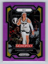 2024 Prizm Monopoly WNBA Chennedy Carter #52 Pink /149 Chicago Sky