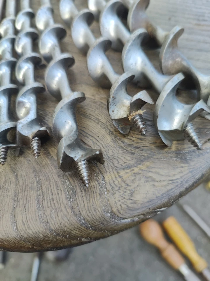 12x Vintage Auger Bit Mostly Mainbor Irwin Condition Fairly Good - Image 3 of 4