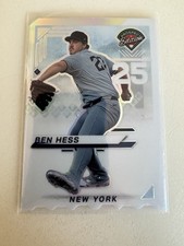 2025 Panini Prospect Prizm Ben Hess Stub Ticket Silver Holo 2/25 No193