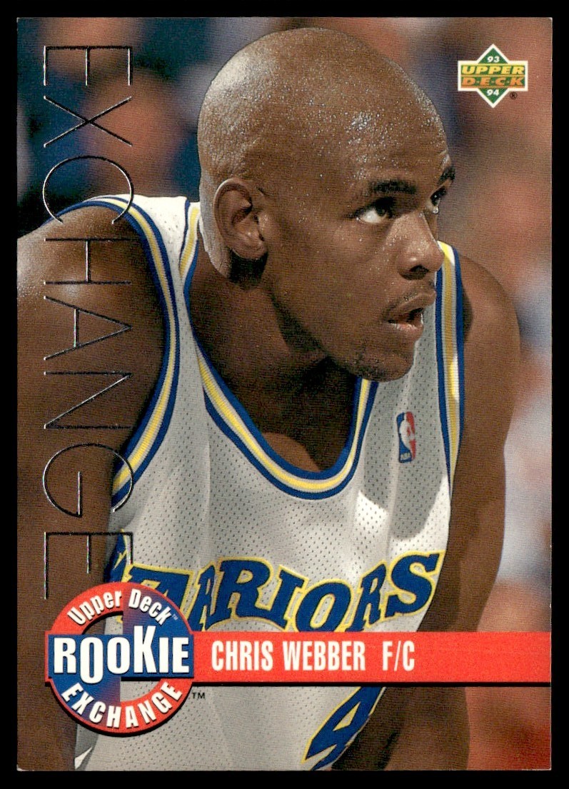 1993-94 Upper Deck Rookie Exchange Chris Webber #RE1 C