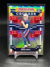 2024 Rookies & Stars Football Crusade Silver Drake Maye #C-DME RC