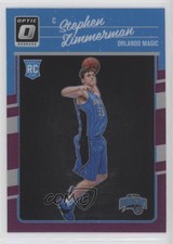 2016-17 Panini Donruss Optic Purple Prizm Stephen Zimmerman #183 d4e
