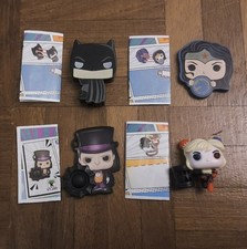 Read Desc New Kinder Joy Egg Funko Pop Bundle Of 4 DC characters Batman & Others