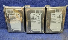 LOT of 3 Seagate Constellation ES.2  3TB SAS Server 3.5″ Hard Drive ST33000650SS