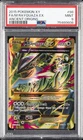 2015 POKEMON XY ANCIENT ORIGINS #98 FULL ART/M RAYQUAZA EX PSA 9