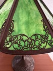 Handel Overlay Slag Table Lamp — photo 3
