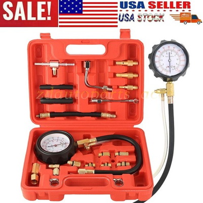 #ad 0 140 PSI Fuel Injection Pump Pressure Tester Injector Pump Pressure Gauge Set $22.99