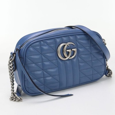 GUCCI 447632 GG Marmont Small camera bag Shoulder Bag