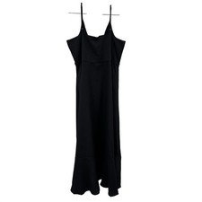 Nasty Gal Plus Size Strappy High Low Hem Maxi Dress Black 18 US 14 Wedding Party