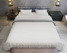 Queen Duvet Cover Cotton 1000 TC 100% Egyptian Cotton Long Staple Quilt Full ...