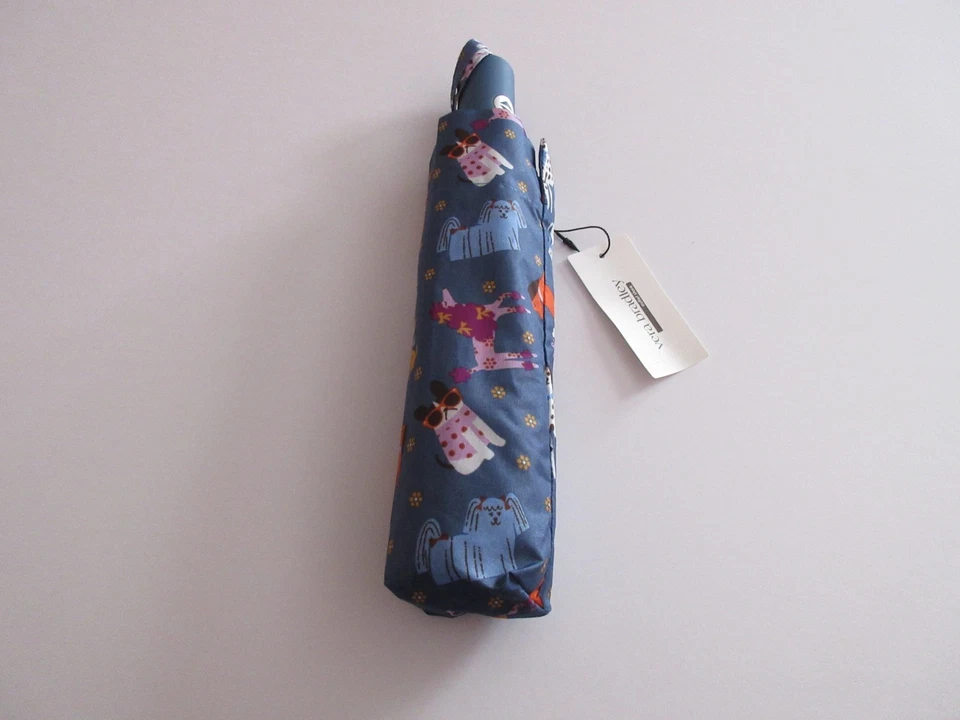 Paraguas Vera Bradley Automático Abierto/Cerrado Corteza Parque Estampado Nuevo Con Etiqueta Foto 3 de 3