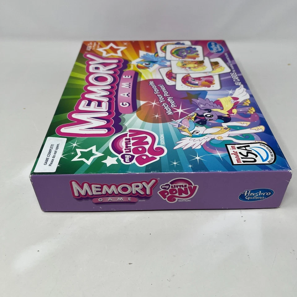My Little Pony Edition Memory Game - Hasbro 2013 COMPLETE - Image 4 of 4