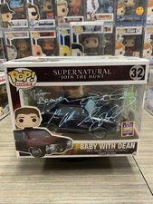 Autographed Supernatural  Baby with Dean 32 (Summer)  Funko Ride - 9 Autographs!