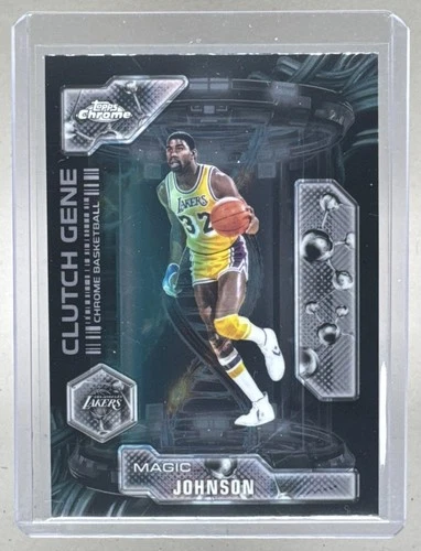 2025 Topps Chrome Update Magic Johnson Base (RAW)