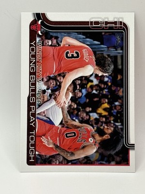 2025-26 Topps #277 Windy City Wonder: Young Bulls Play Tough