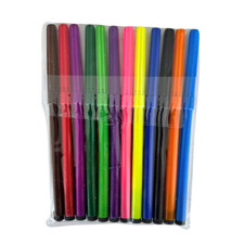 Długopisy filcowe Długopisy filcowe 12 sztuk Malarz filcowy Kredki Zestaw Malowanie włókien Zestaw Cienki