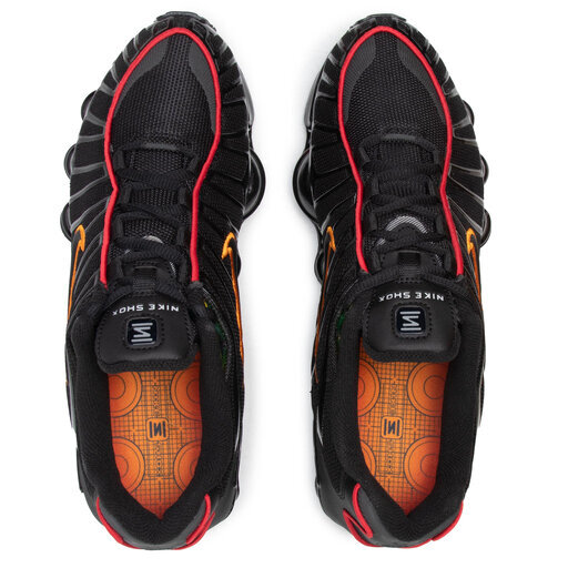 NEW NIKE SHOX TL MAGMA BLACK ORANGE MENS SHOES 8-12.5 CV1644 NEW NIKE SHOX TL MAGMA BLACK ORANGE MENS SHOES 8-12.5 CV1644