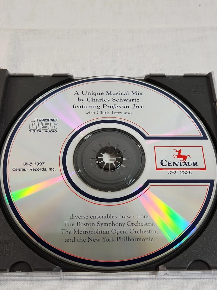 Charles Schwartz - Professor Jive Basic Feelings 5 Pieces for 4 Trumpets CD NM Foto 3 de 4