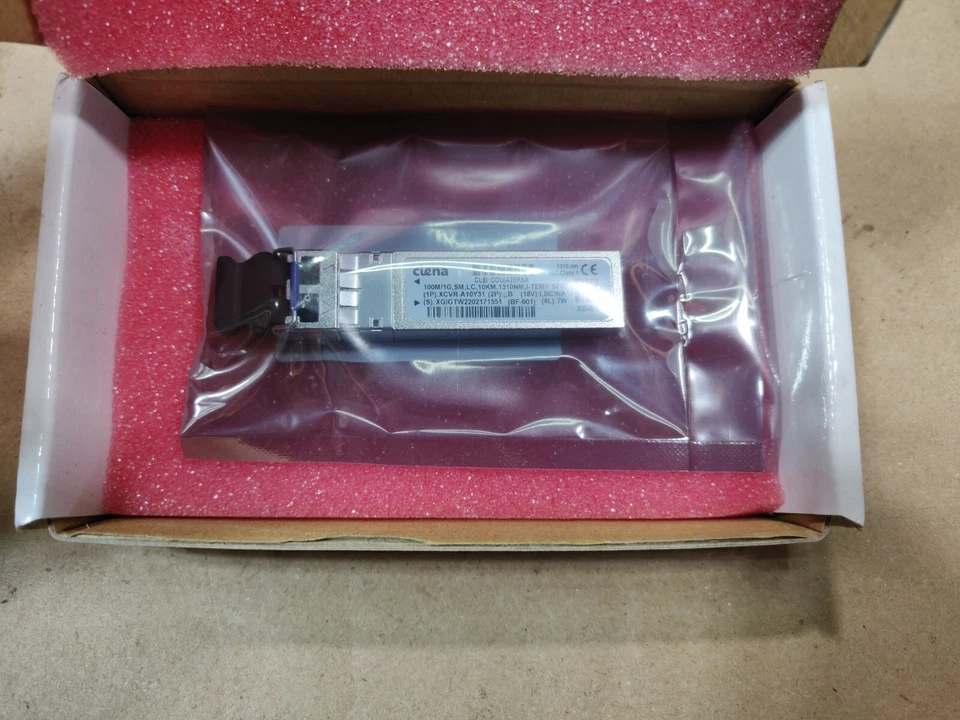 Ciena XCVR-S10V31 Compatible 10GBASE-LR SFP+ 1310nm 20km DOM Duplex LC SMF... - Image 2 of 3