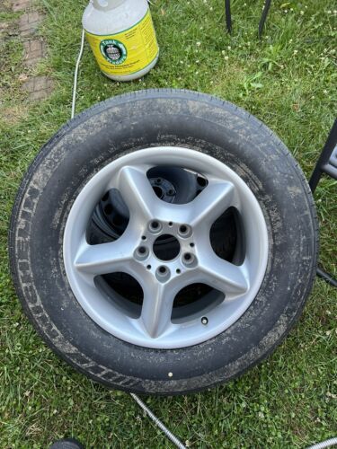 BMW X5 E53 17" STYLE 57 SPARE ALLOY WHEEL RIM & TIRE 1096159-13 7.5Jx17 IS40 - Picture 2 of 7