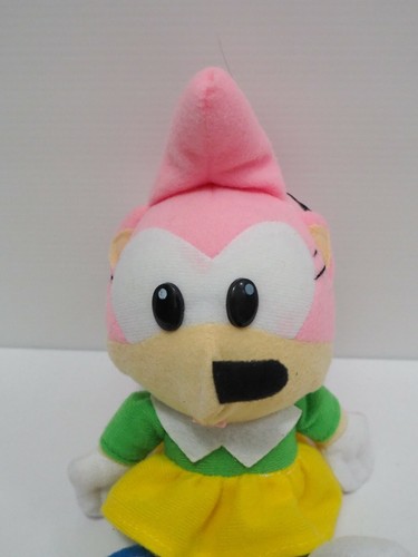 200701 Amy Rose Sonic The Hedgehog Fighters 8" Peluche Muñeca No Oficial - Imagen 2 de 8