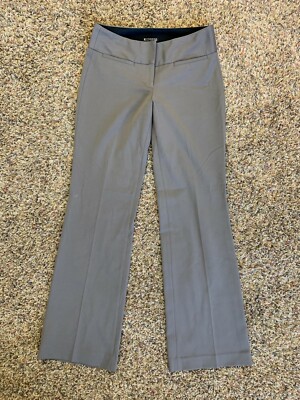 Express Women's Editor brown Gray Pants Size 2 Stretchy~