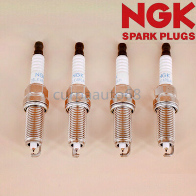 4Pcs NGK DILKAR6A11 Iridium Spark Plug 22401JA01B For Nissan