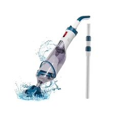 Enhulk Pool Vacuum for Above Ground Pool with a Telescopic Pole, Running time...