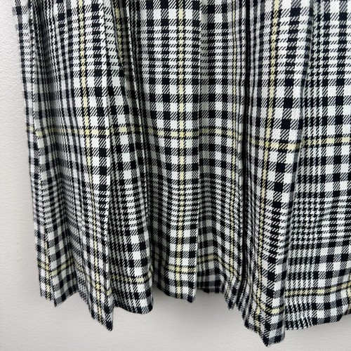 VTG Pendleton Womens Y2K Wool Plaid School Girl Midi Pleaded Preppy Skirt Sz 14W - 第 4/7 張圖片