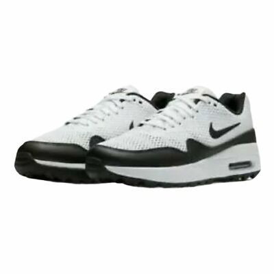 Nike Air Max 1 G Spikeless Golf Shoes White Black CI7736-100 Women