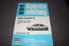 Reparaturanleitung Reparaturhandbuch Opel Kadett E 1.2S/1.3N/1.3S erstklassig