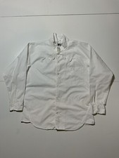 Vintage Shin Hosokawa Pashu Made In Japan White Button Dress Shirt Sz. S 16-27