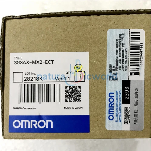 1PC new Omron 3G3AX-MX2-ECT Ethercat For Frequency Drive