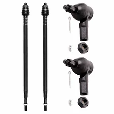 4pcs Front Inner Outer Tie Rod End Linkage Steering Kit For 2002-2006 Honda CR-V