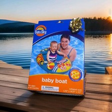 New Sun Sky Baby Boat 25" x 21" x 7"