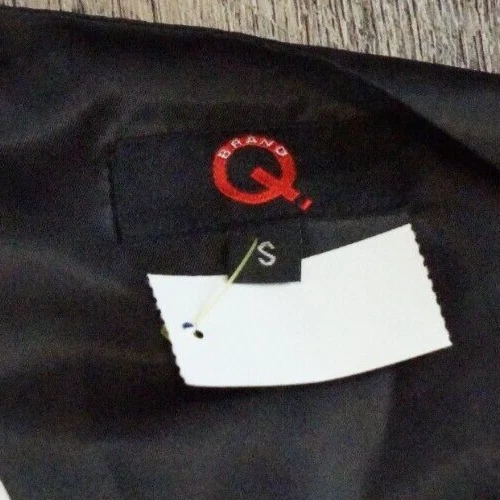 Brand Q Vest Mens  Small Ivory w/ Black Paisley Dress Tux Tuxedo Suit Formal - Image 3 of 4