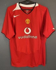 FC MANCHESTER UNITED 2004/2006 FOOTBALL SOCCER SHIRT JERSEY SIZE YOUTH XL BOYS