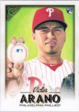 2018 Topps Gallery #136 Victor Arano RC Philadelphia Phillies