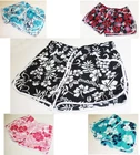 New Ladies Womens Girl Floral Flower Print Beach Board Swimming Hot Pants Shorts