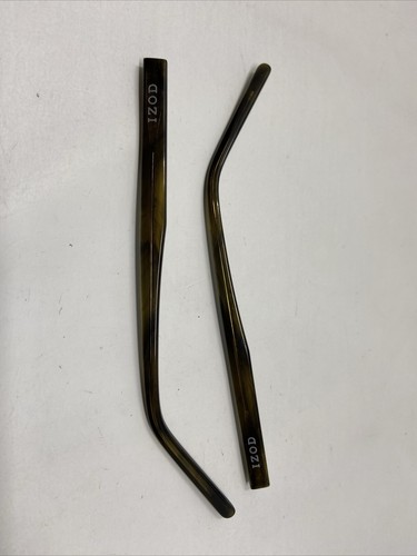 IZOD ITALY IZ 2104 BROWN VINTAGE HORN 145mm TEMPLE ARM PARTS !D11