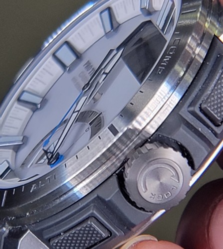 Casio Protec PRW-70-7JF 51 mm Gray Stainless Steel Case with Gray