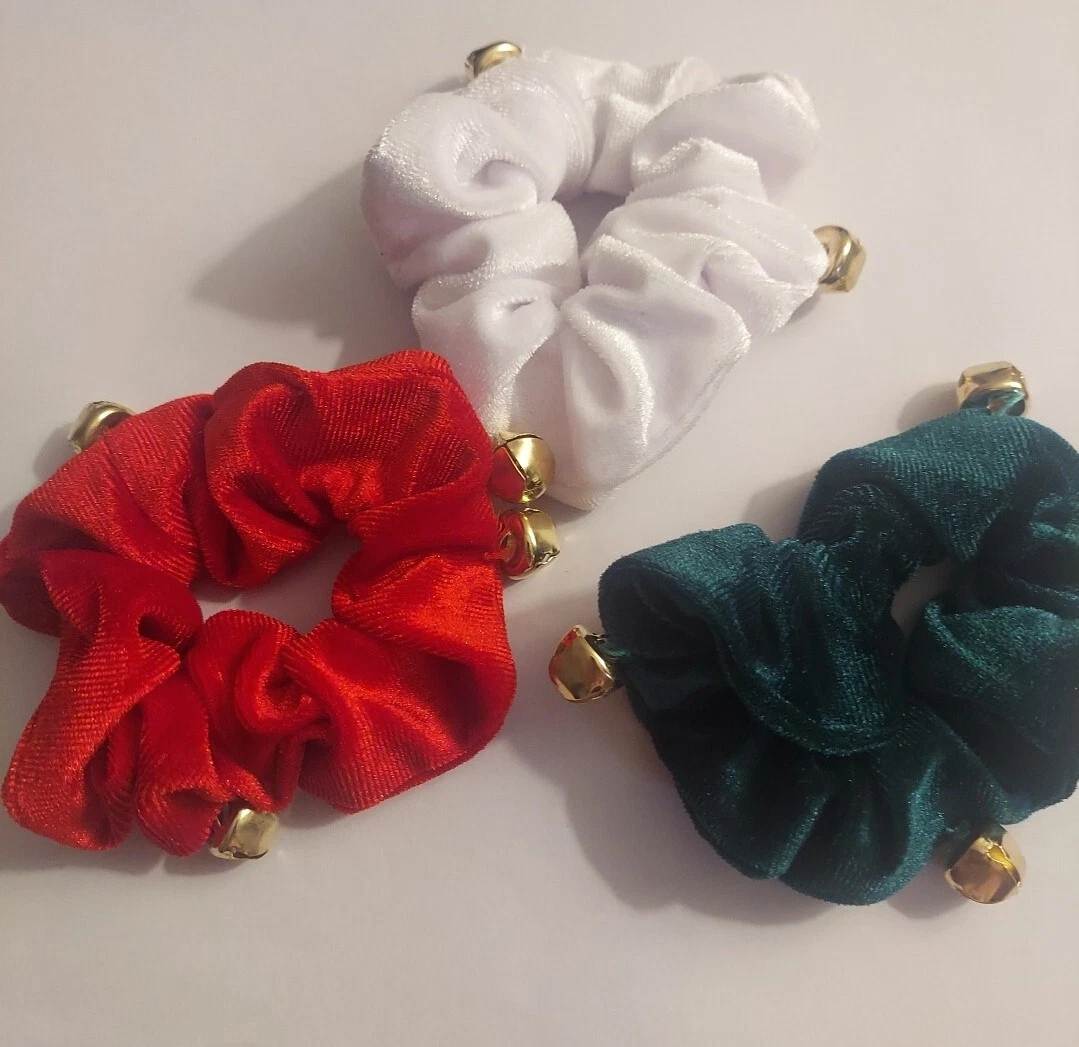 Gold 2024 hair scrunchies