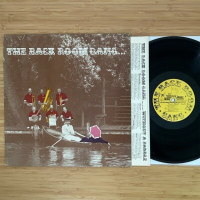 THE BACK ROOM GANG ''Without a Paddle'' 1982 Private Dixieland Jazz LP, Queen City
