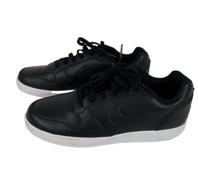 Nike Ebernon Low Womens Size 10 Black Shoes