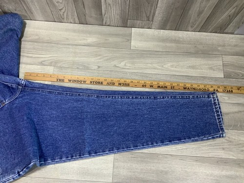 Lee Jeans Juniors taglia 11 Petite Jeans regular fit gamba affusolata nuovo con etichette vintage made in USA - Foto 13 di 19