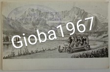 CARTOLINA PERAROLO-CORTINA CON ORARI CON SCRITTA GARAGE MARCON PULLMAN VEDI....