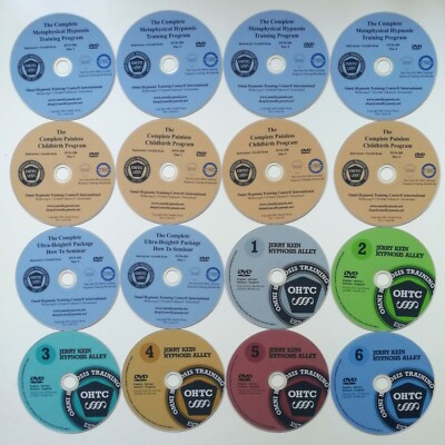 Gerald Jerry Kein Bundle 3 Courses & Hyonosis Alley (16 DVDs TOTAL)